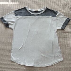 White and Grey T-Shirt